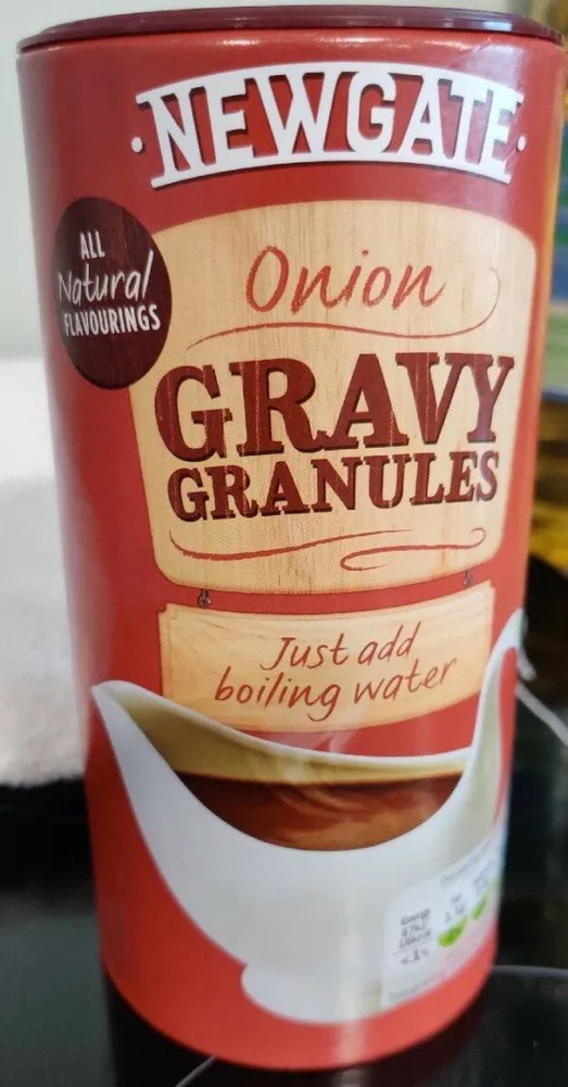 Onion gravy granules