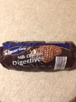 Milk chocolate digestives