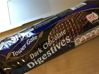 Dark chocolate digestives