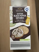 Scottish black pepper oatcakes