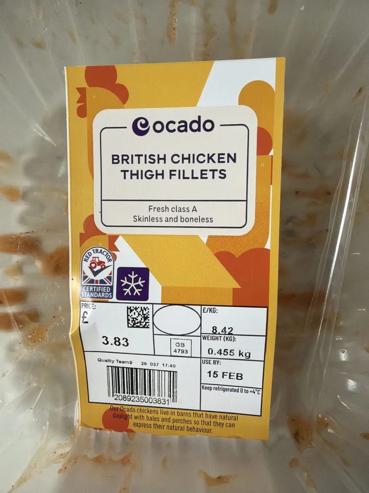 British Chicken Thigh Fillets