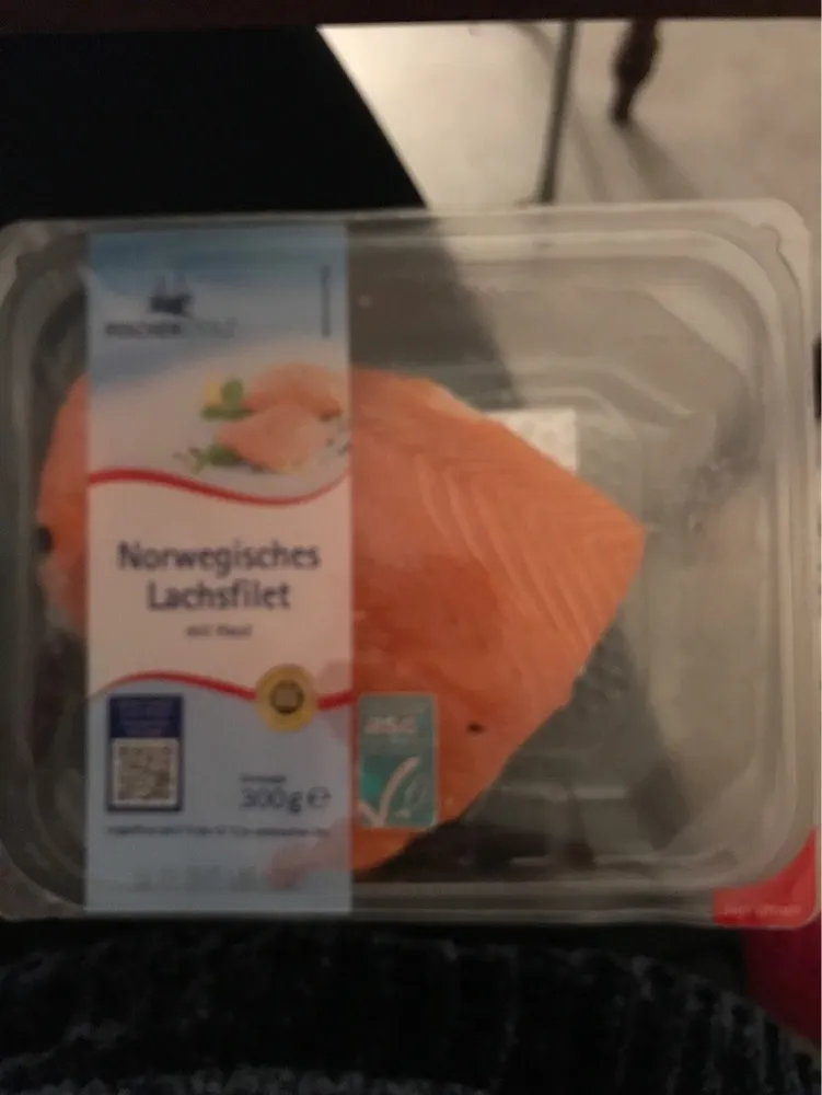 Norwegische Lachsfilet Mit Haut