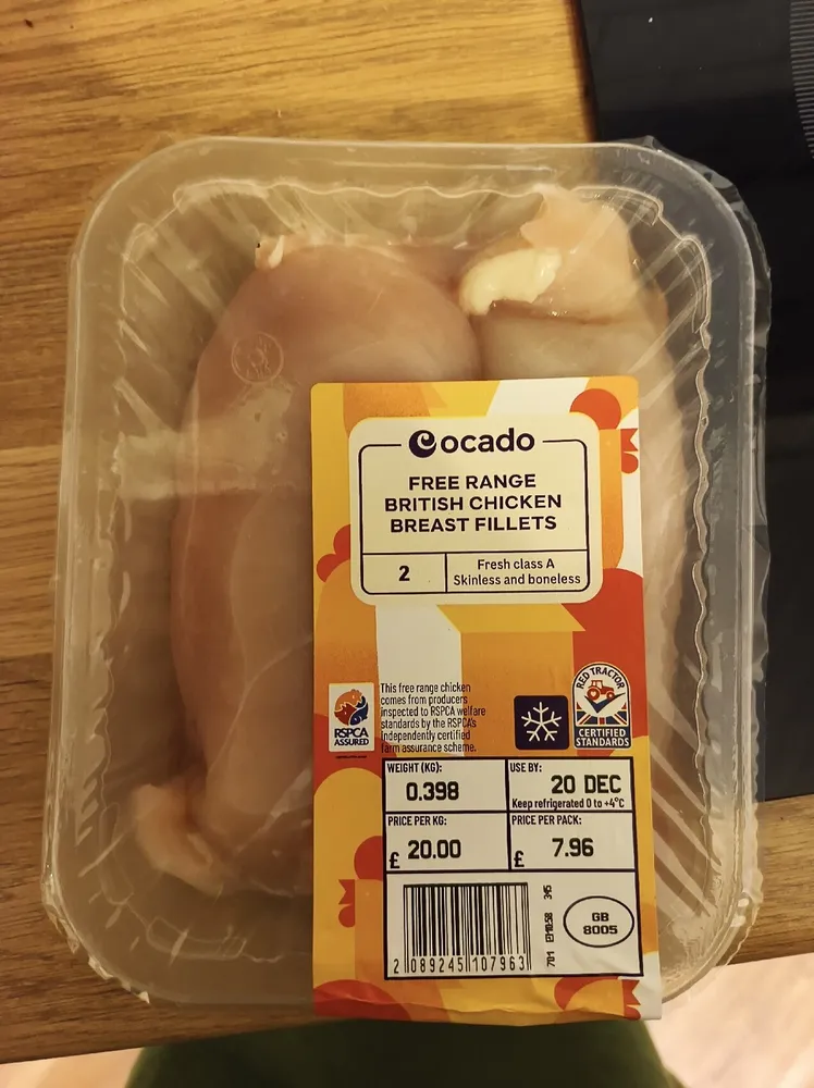 Free Range British Chicken Breast Fillet