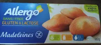 Madeleines sans gluten & sans lactose