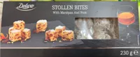 Deluxe stollen bites with marzipan and rum