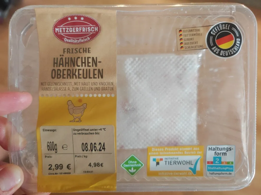 Hähnchenoberkeule