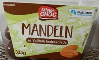 Mandeln mit Vollmilchschokolade
