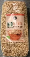 Bio organic quinoa puffed