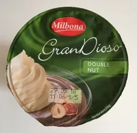 Natilla de avellana y nata