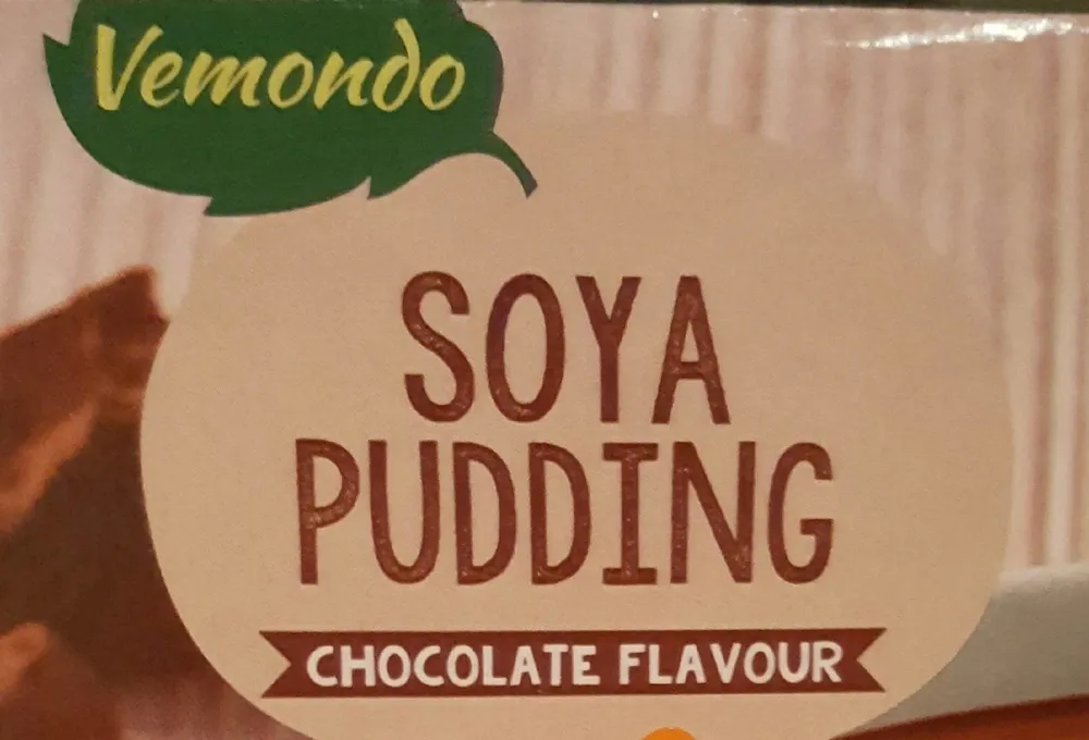 Soya pudding chocolate flavour
