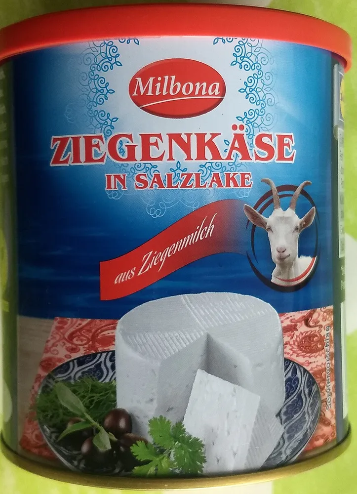 Ziegenkäse in Salzlake