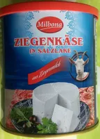 Ziegenkäse in Salzlake