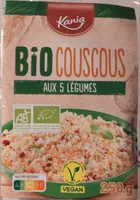 Couscous bio aux 5 légumes