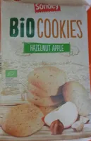 Bio cookies noisettes pommes