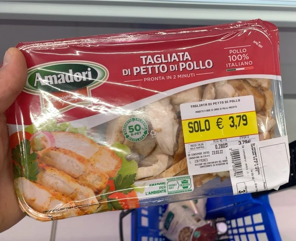 Tagliata di pollo