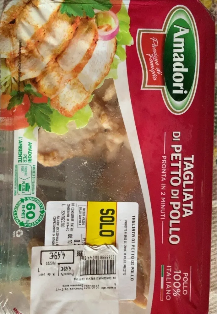 Tagliata di pollo