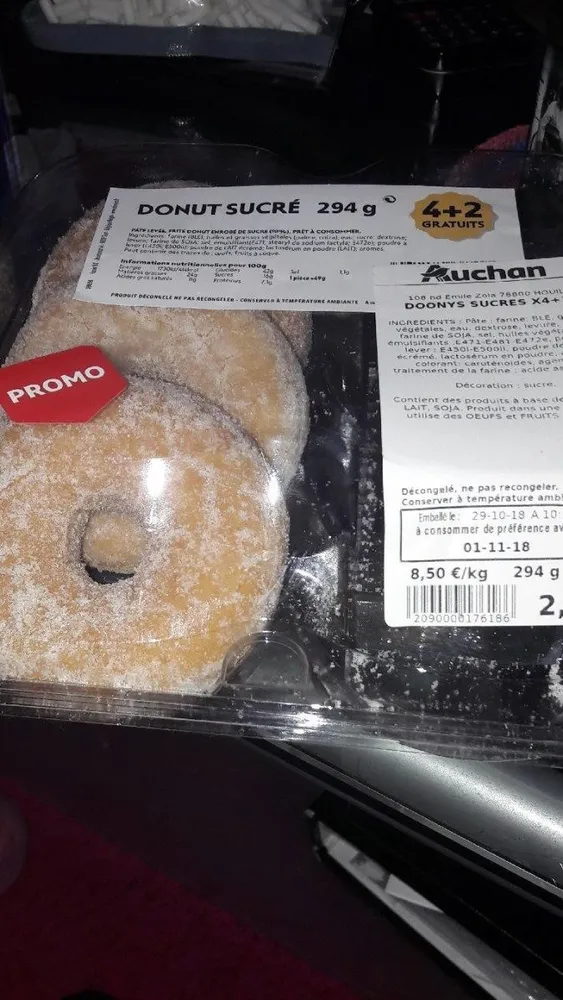 Donut  nature sucré