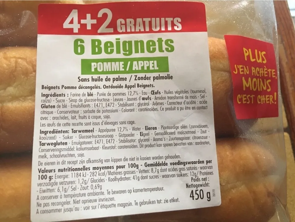 Beignets aux pommes