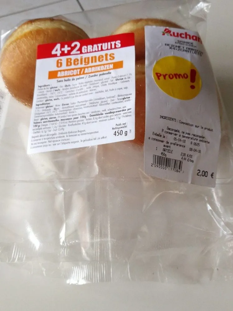 Beignet abricot