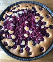 Moelleux au framboise