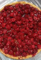 Tarte framboise 6 parts