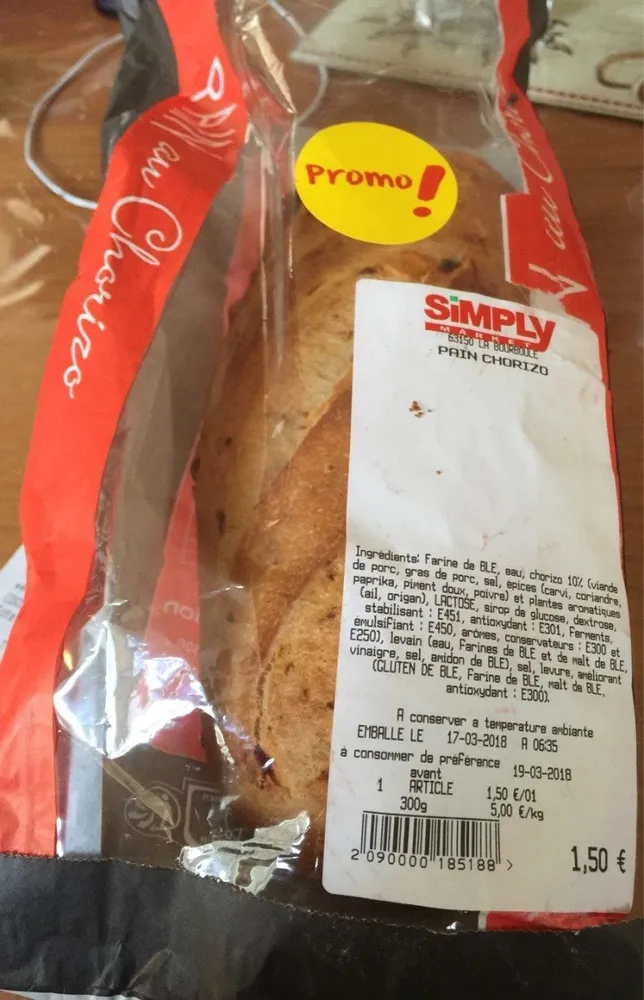 Pain au chorizo