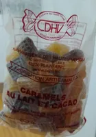 Caramels au lait et cacao