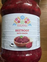 Buraczki zasmażane z cebulką