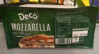 Mozzarella per pizza Deco'