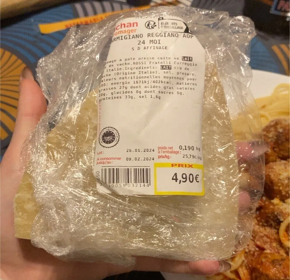 Parmigiano reggiano AOP