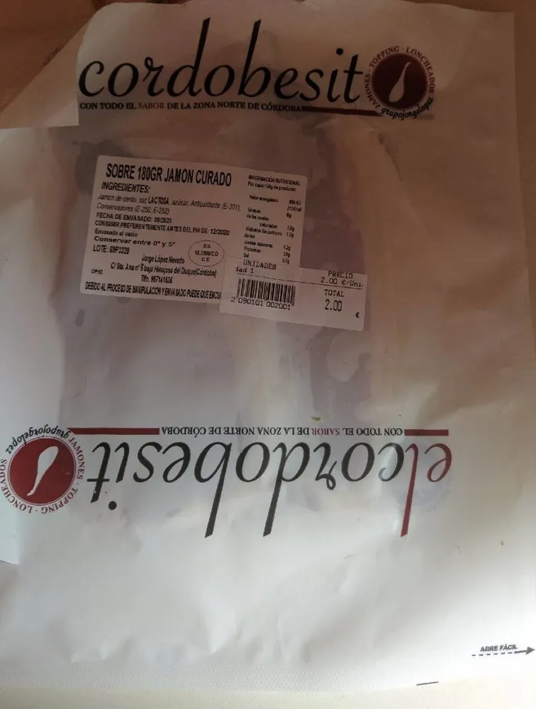 Jamón elcordobesit