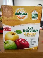 Sok tłoczony z jabłek półsłodki