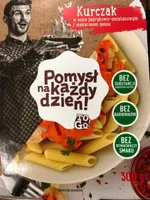 Kurczak z makaronem penne