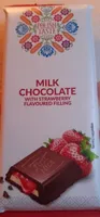Milk Chocolate with Strawberry Flavoured Filling