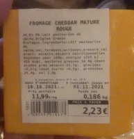 Cheddar mature rouge
