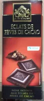 Noir intense aux éclats de fèves cacao