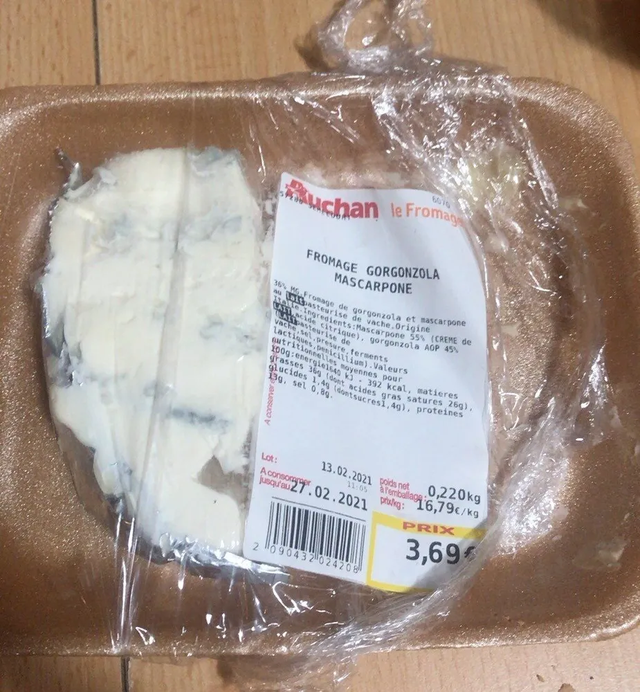 fromage gorgonzola mascarpone