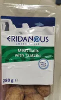 Meat balls with tzatziki