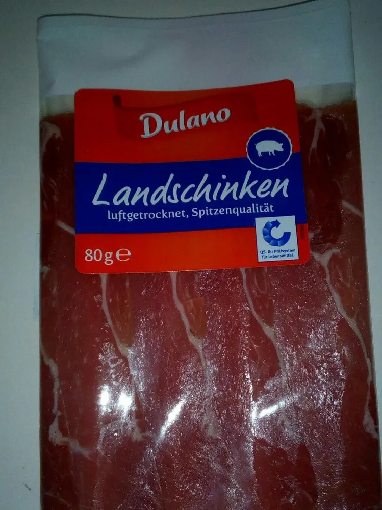Landschinken , Luftgetrocknet