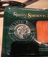 Qiality smoked atlantic salmon