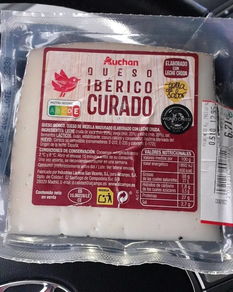 Queso Iberico Curado