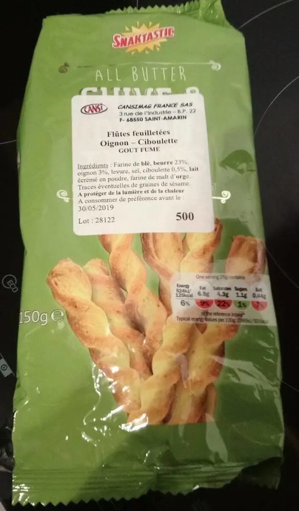 All Butter Chive & Onion Twists