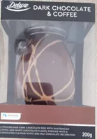 Dark chocolate and coffee egg