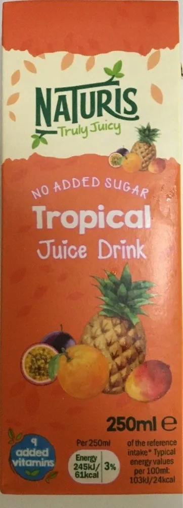Tropical juice drink