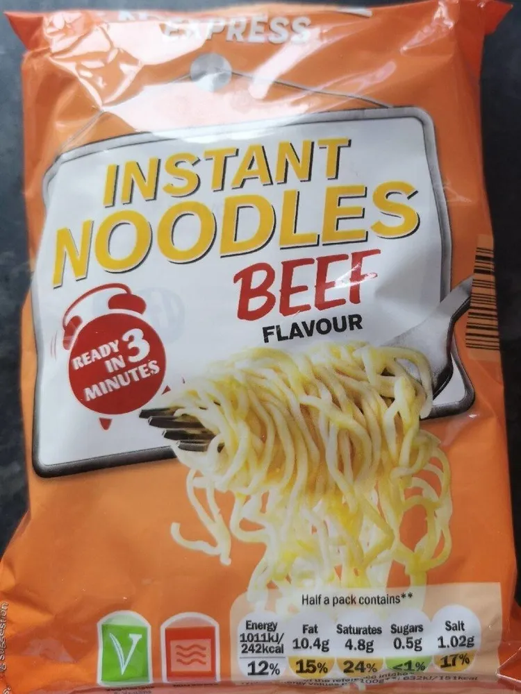 Instant noodles Beef flavour
