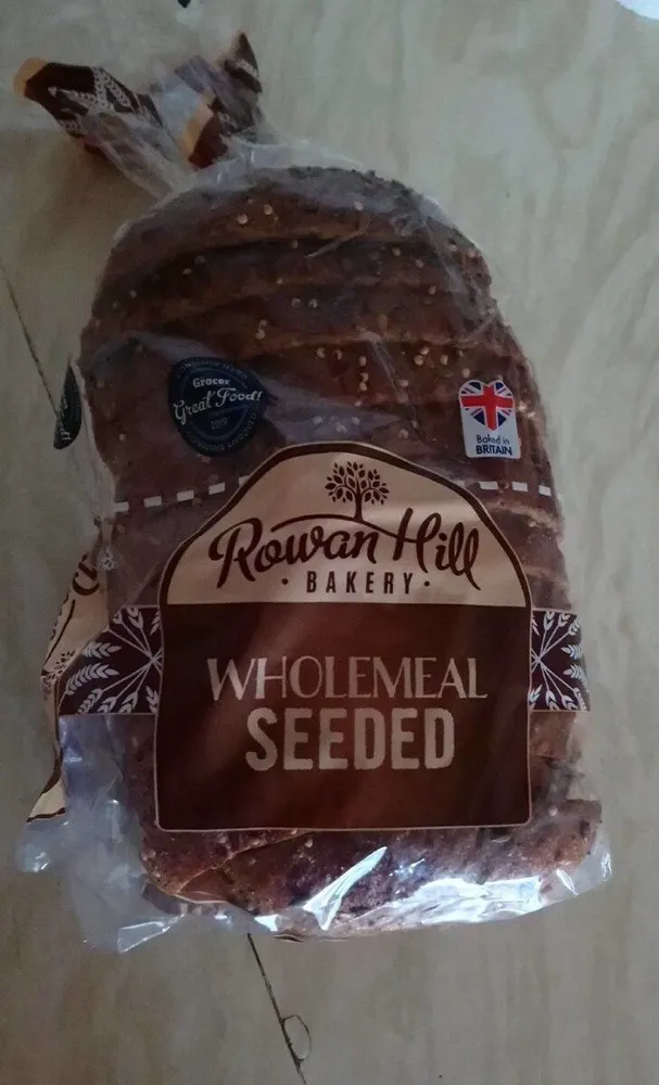 Wholemeal seeded sliced bread