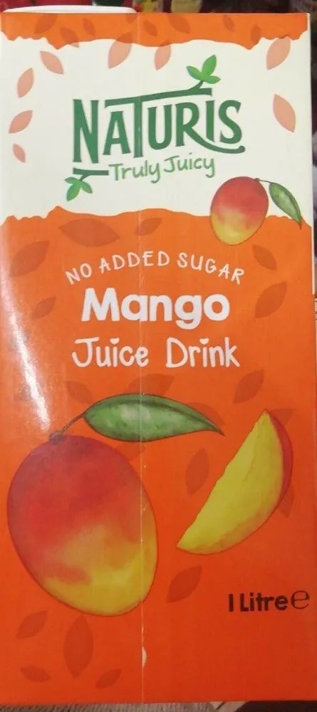 Mango juice drink