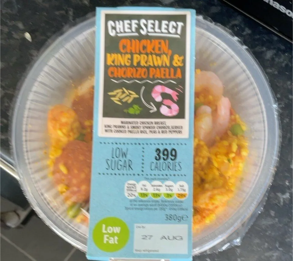 Chicken, King Prawn & Chorizo Paella