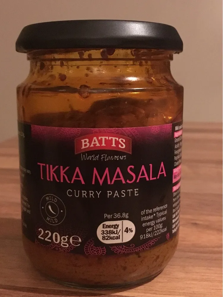 Tikka massala curry paste