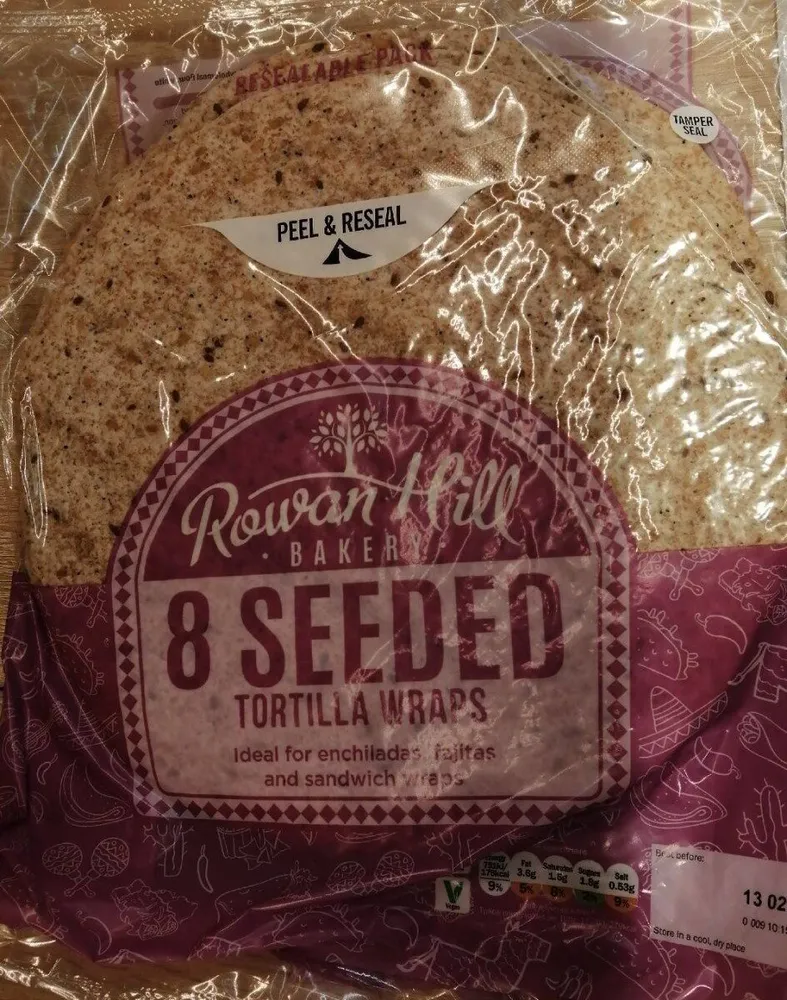 8 seeded wraps